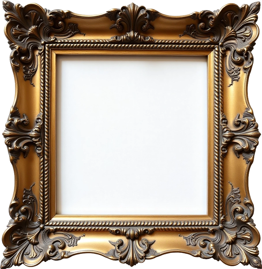 Ornate Gold Frame